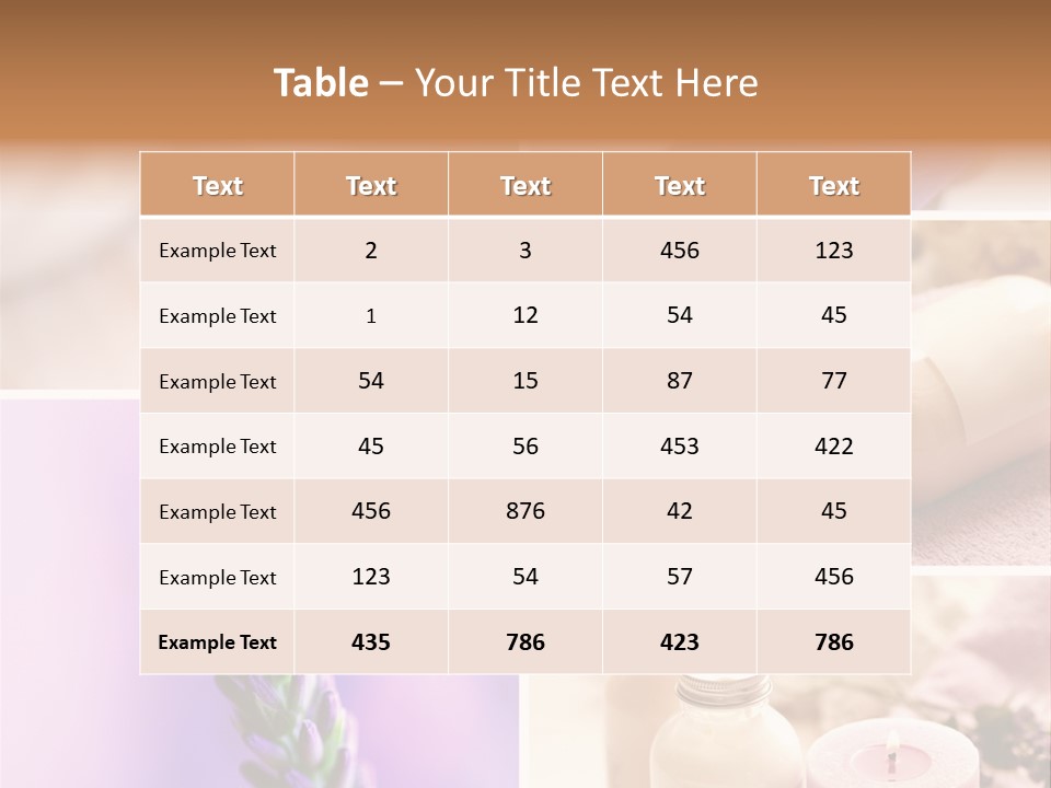 Lavender Spa PowerPoint Template
