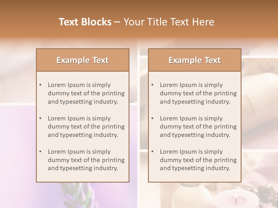 Lavender Spa PowerPoint Template