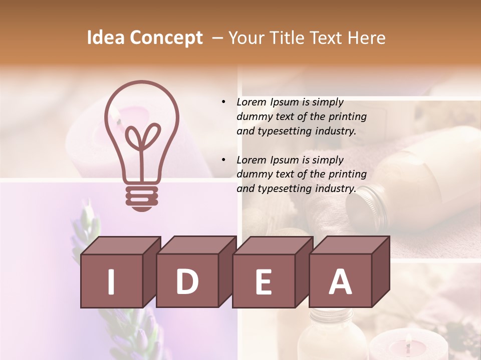 Lavender Spa PowerPoint Template