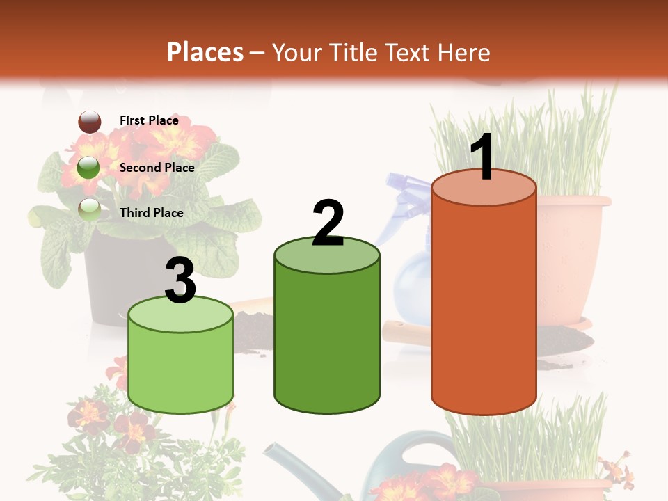 Flowers Pot PowerPoint Template