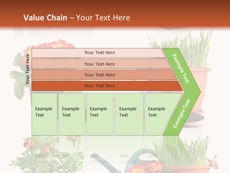 Flowers Pot PowerPoint Template