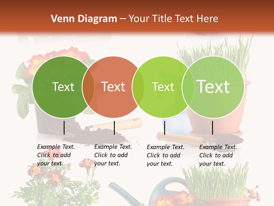 Flowers Pot PowerPoint Template