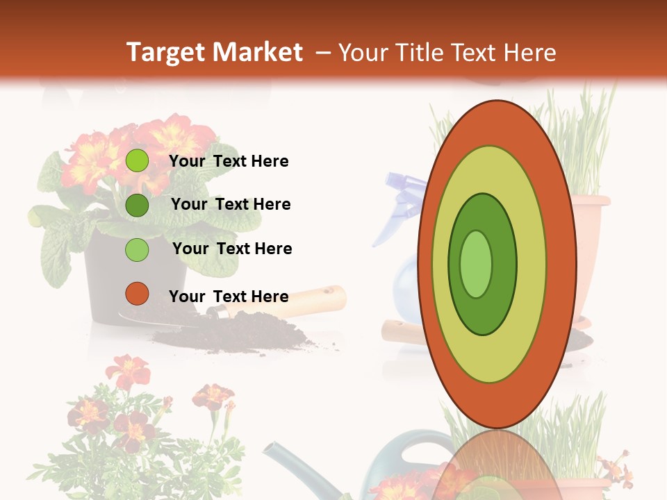 Flowers Pot PowerPoint Template