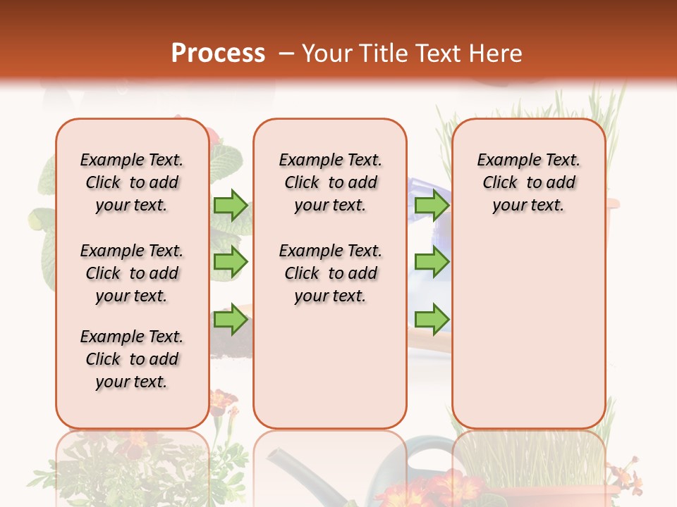 Flowers Pot PowerPoint Template