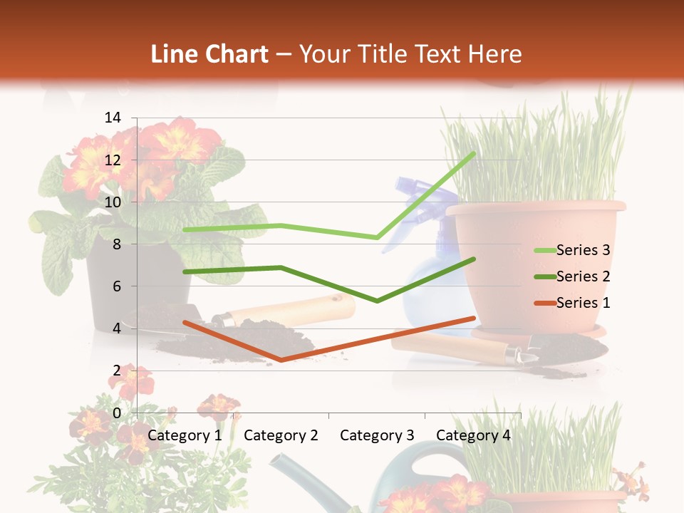 Flowers Pot PowerPoint Template