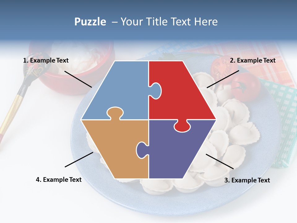 Frozen Tomato Supply PowerPoint Template