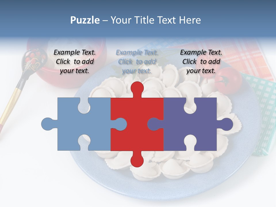 Frozen Tomato Supply PowerPoint Template