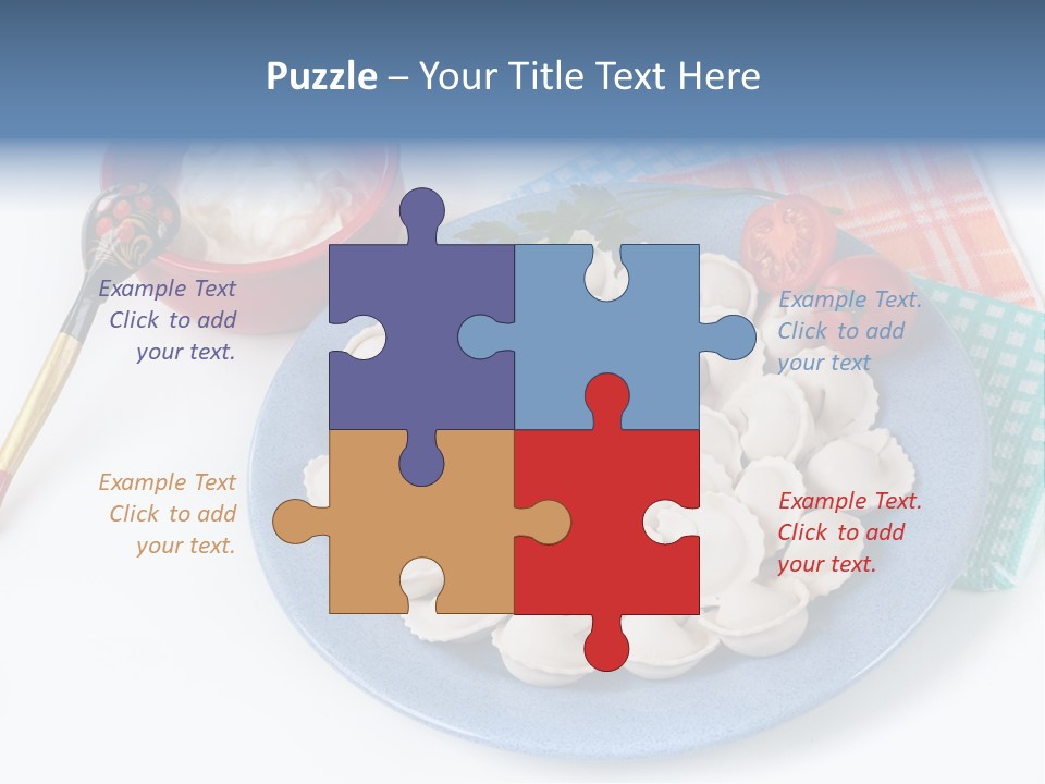 Frozen Tomato Supply PowerPoint Template