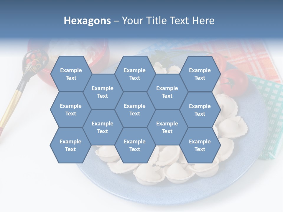 Frozen Tomato Supply PowerPoint Template