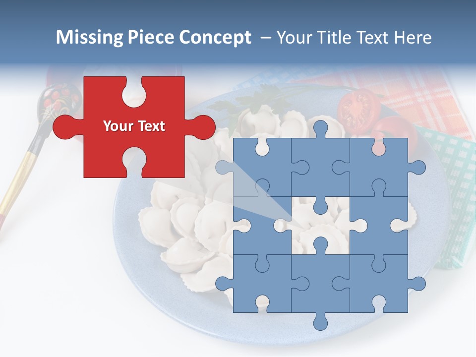 Frozen Tomato Supply PowerPoint Template