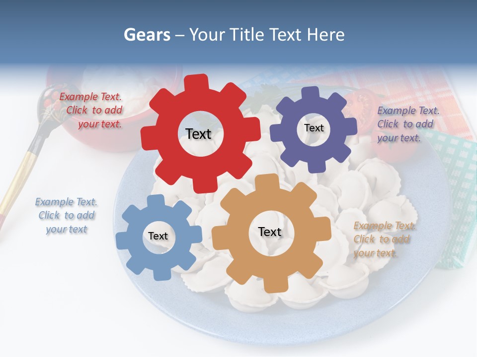 Frozen Tomato Supply PowerPoint Template