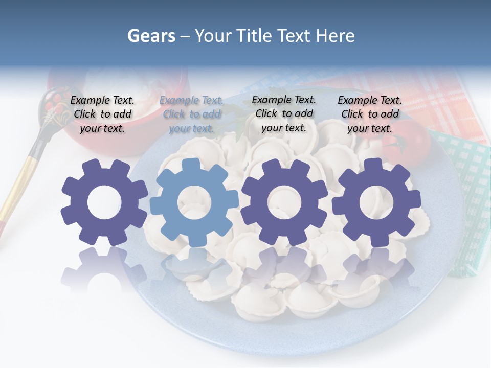 Frozen Tomato Supply PowerPoint Template