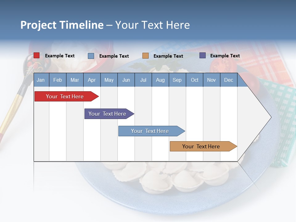 Frozen Tomato Supply PowerPoint Template