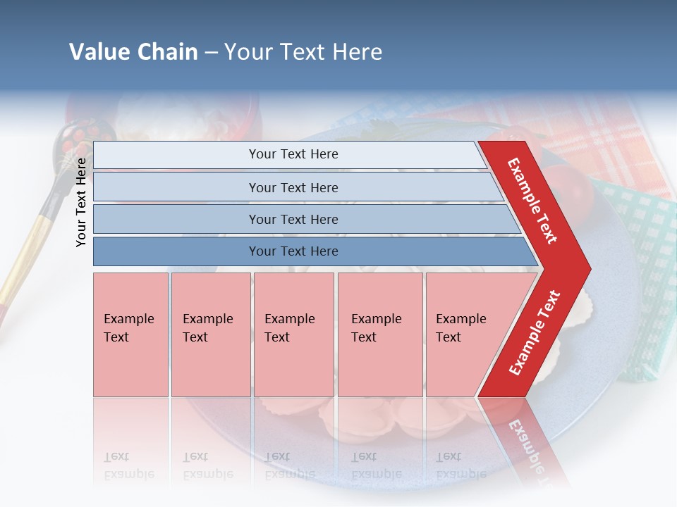 Frozen Tomato Supply PowerPoint Template