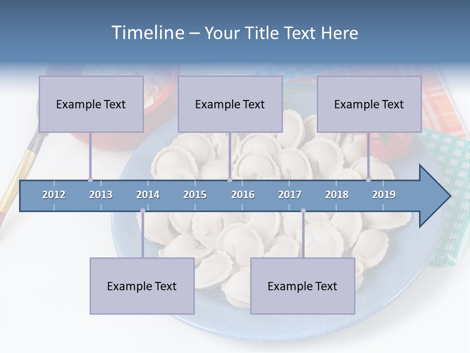 Frozen Tomato Supply PowerPoint Template