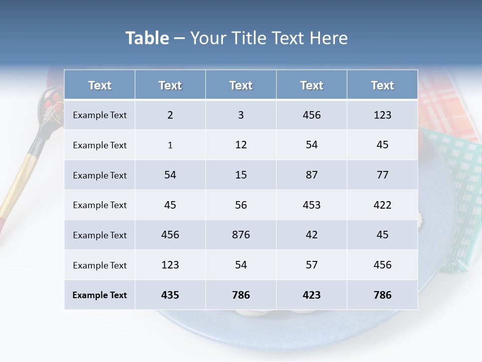 Frozen Tomato Supply PowerPoint Template