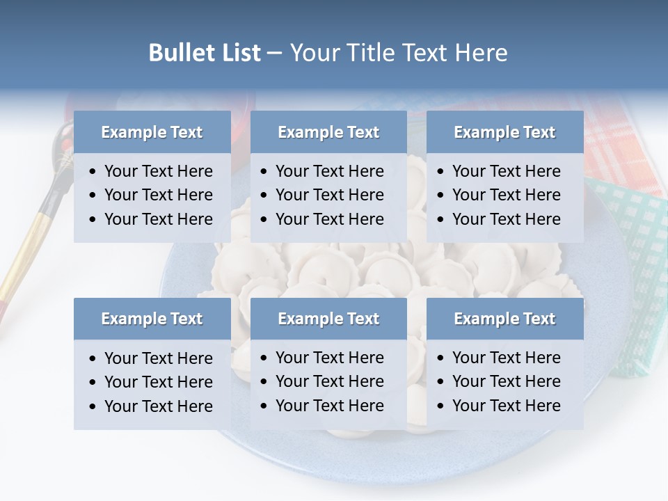 Frozen Tomato Supply PowerPoint Template