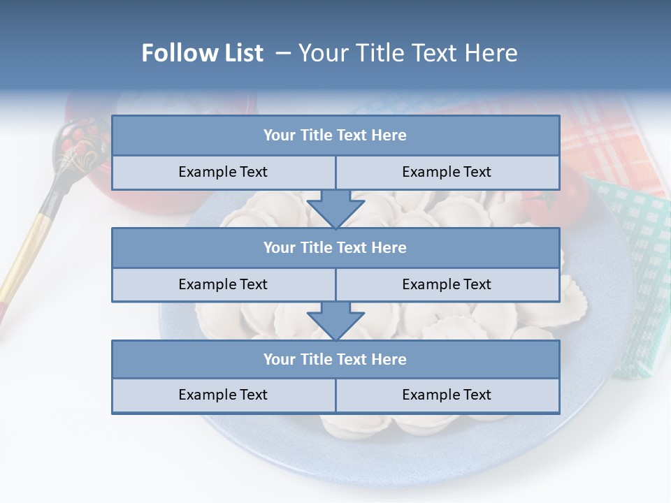 Frozen Tomato Supply PowerPoint Template