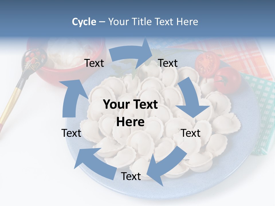 Frozen Tomato Supply PowerPoint Template