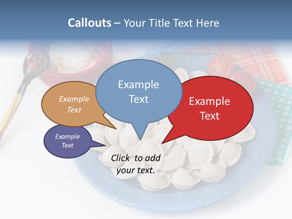 Frozen Tomato Supply PowerPoint Template