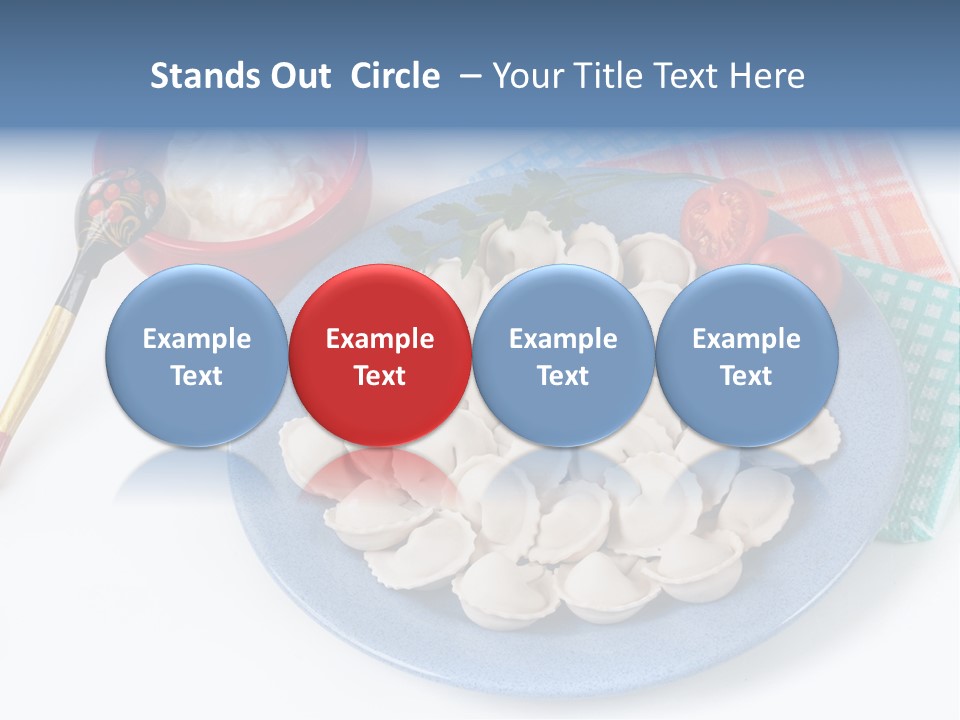 Frozen Tomato Supply PowerPoint Template