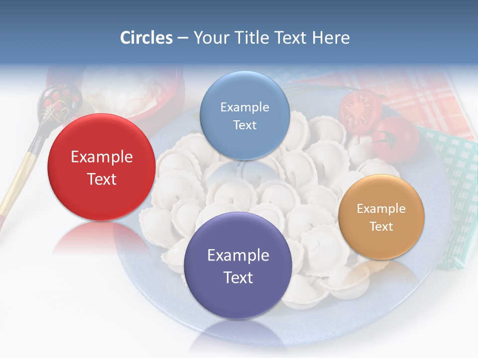 Frozen Tomato Supply PowerPoint Template