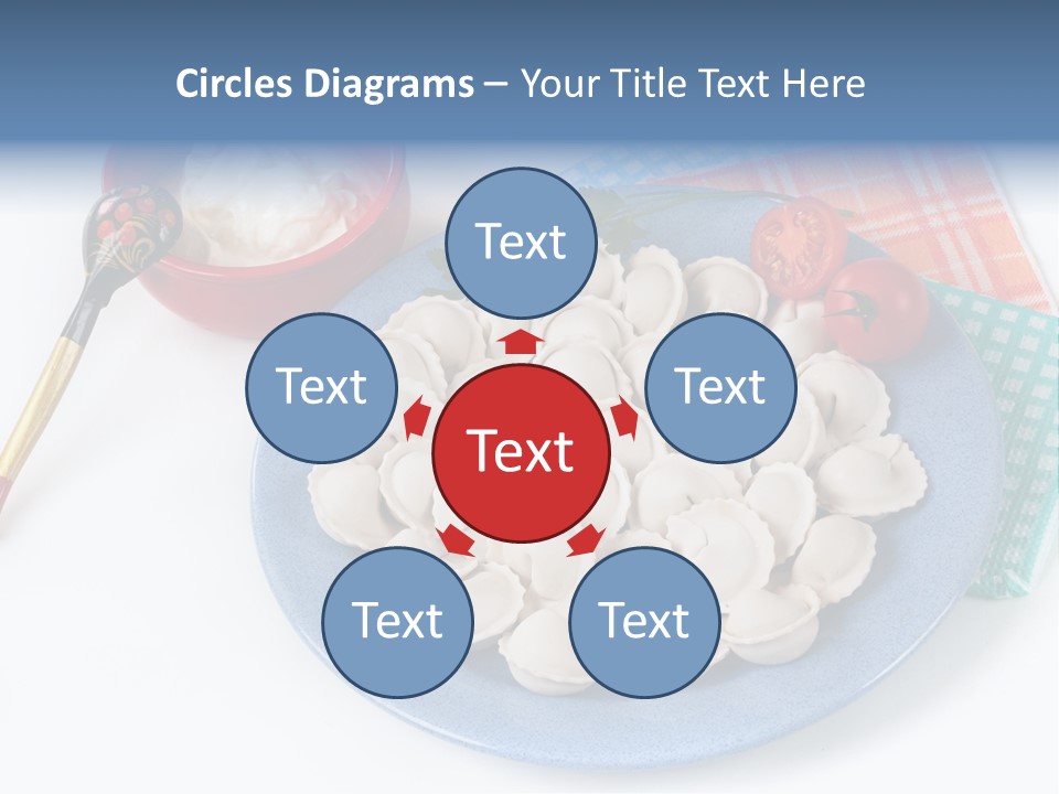 Frozen Tomato Supply PowerPoint Template