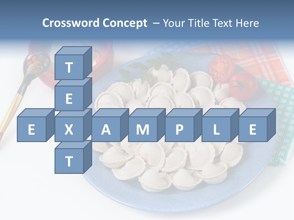 Frozen Tomato Supply PowerPoint Template