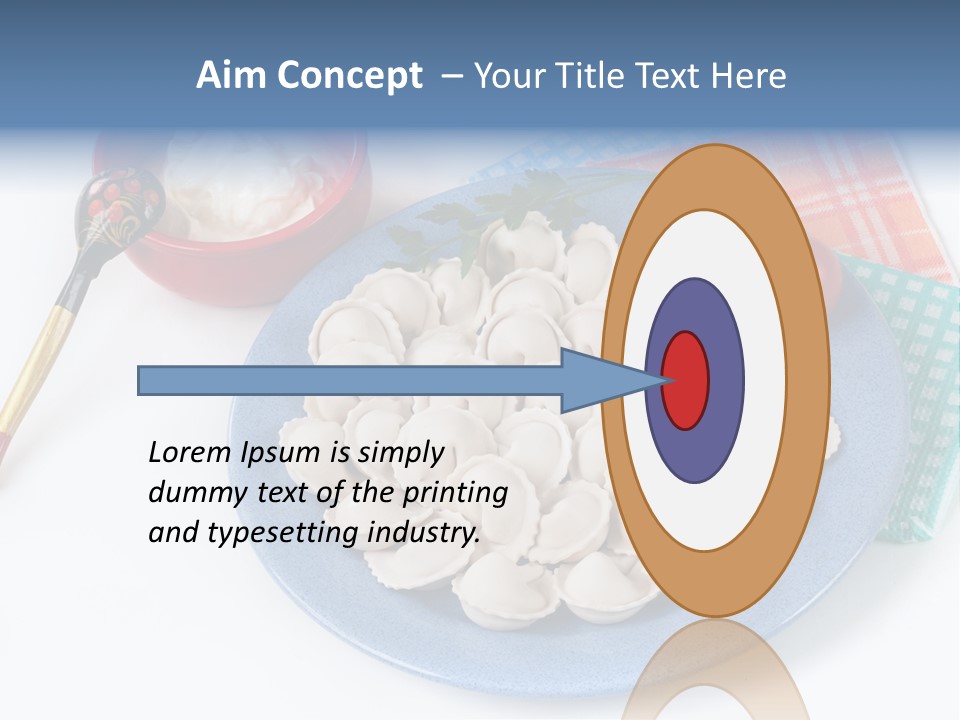 Frozen Tomato Supply PowerPoint Template