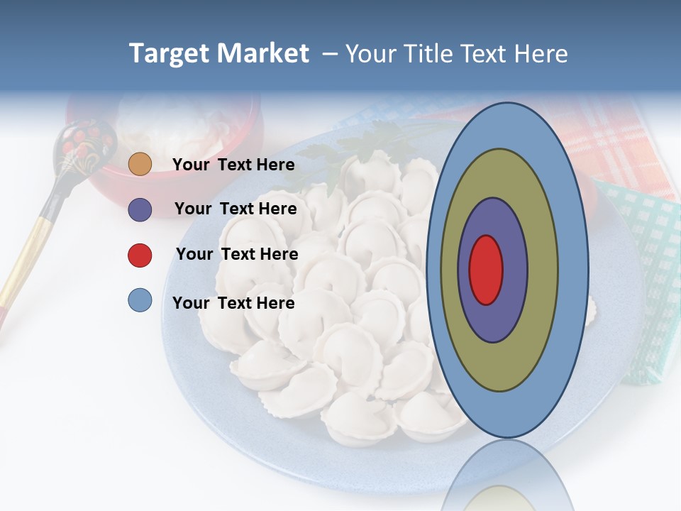 Frozen Tomato Supply PowerPoint Template