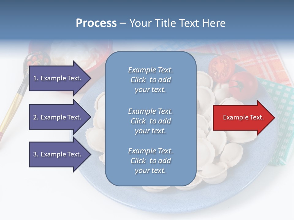 Frozen Tomato Supply PowerPoint Template