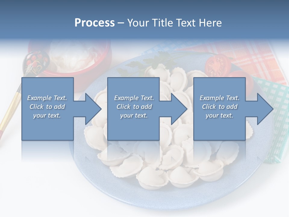 Frozen Tomato Supply PowerPoint Template