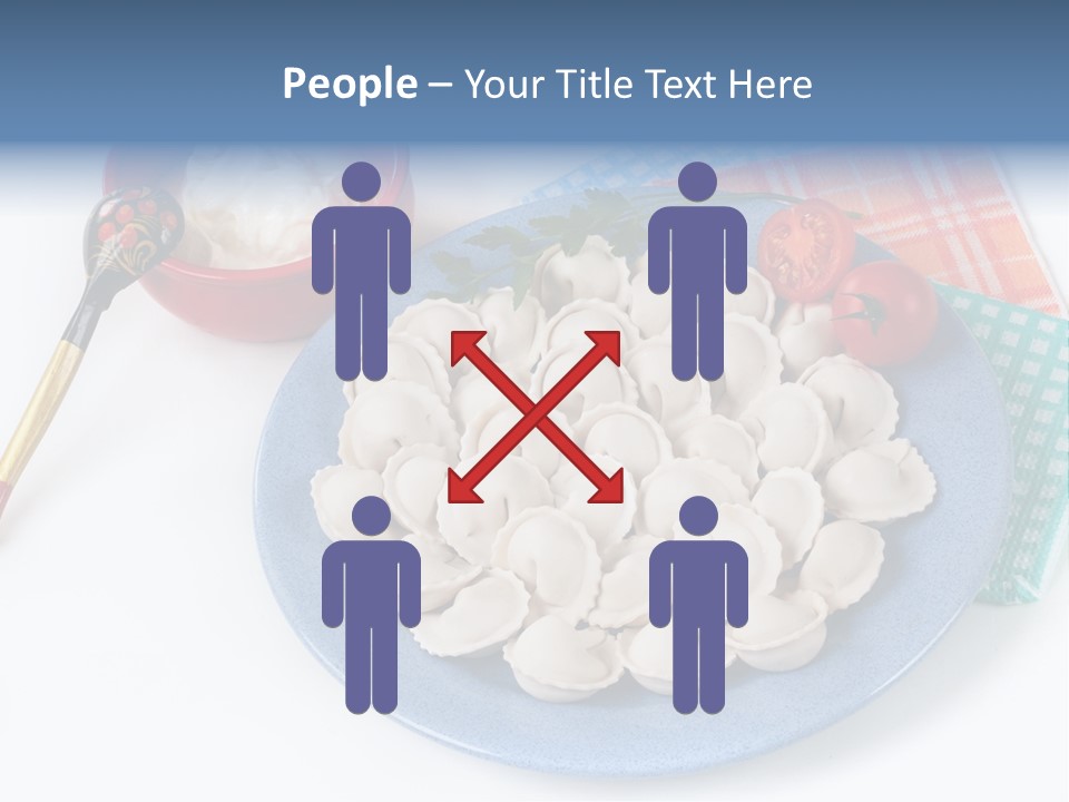 Frozen Tomato Supply PowerPoint Template