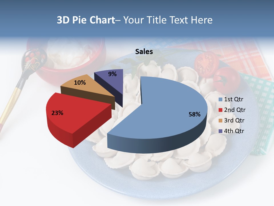 Frozen Tomato Supply PowerPoint Template