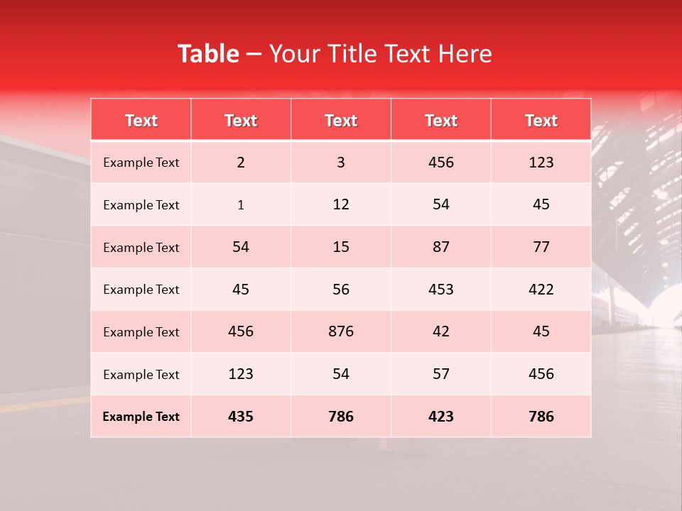 Milan Central Station PowerPoint Template
