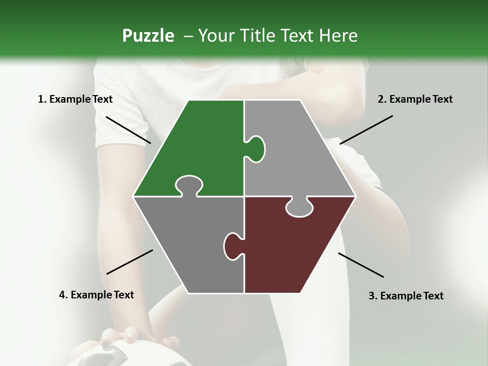 Soccer Woman PowerPoint Template