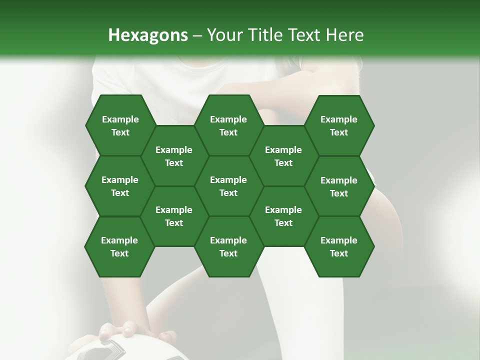 Soccer Woman PowerPoint Template