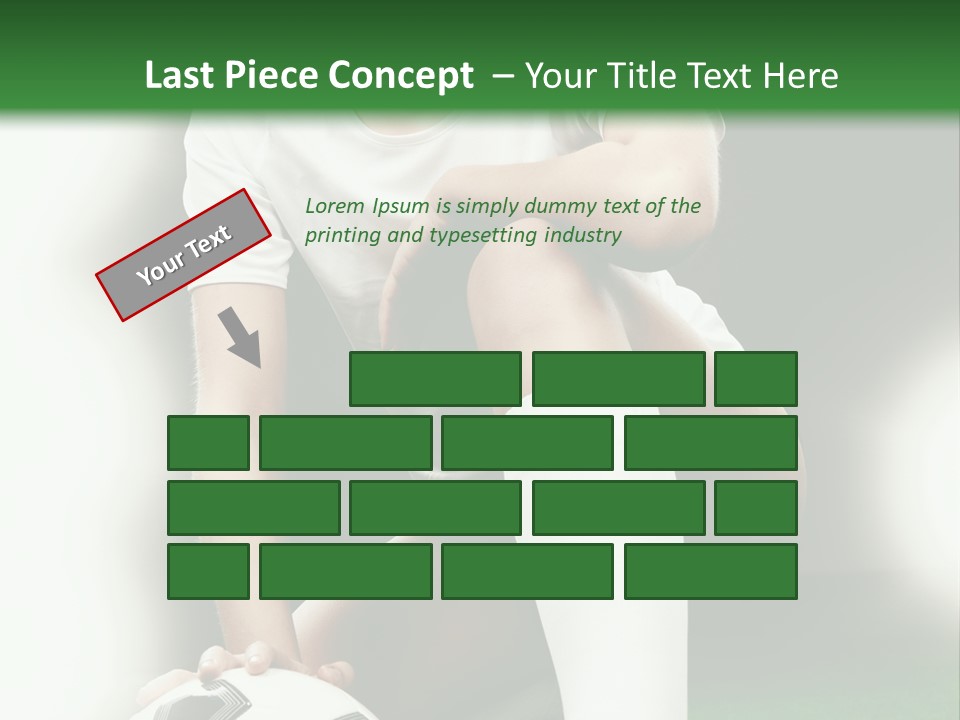 Soccer Woman PowerPoint Template