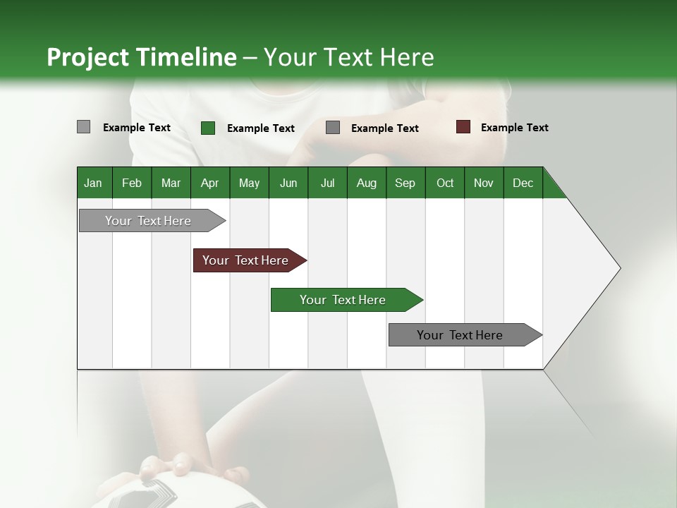Soccer Woman PowerPoint Template