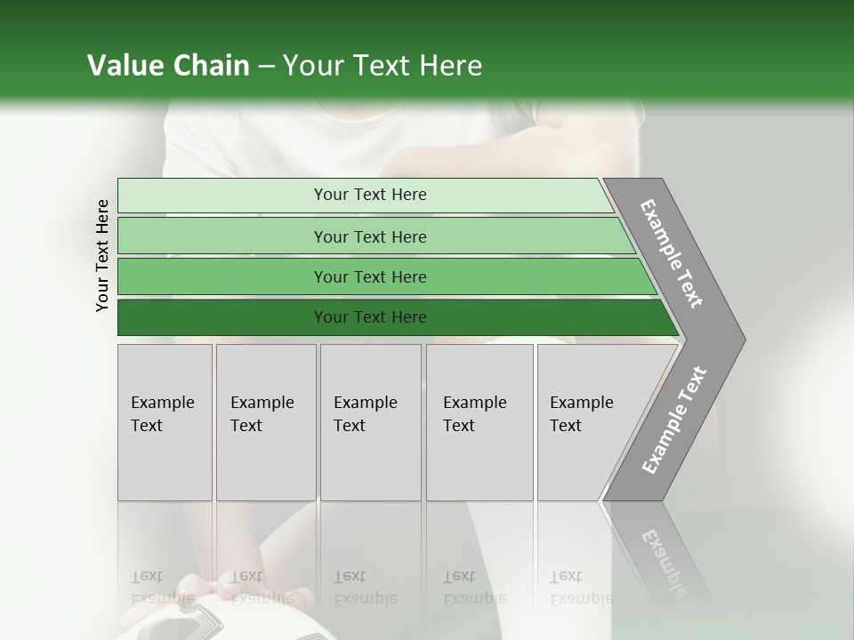 Soccer Woman PowerPoint Template