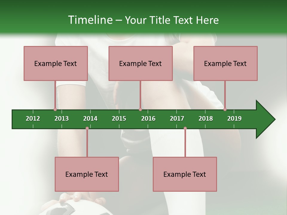 Soccer Woman PowerPoint Template