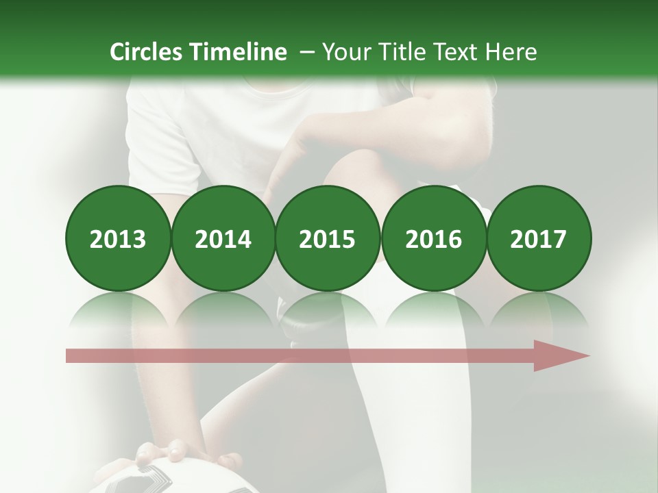 Soccer Woman PowerPoint Template