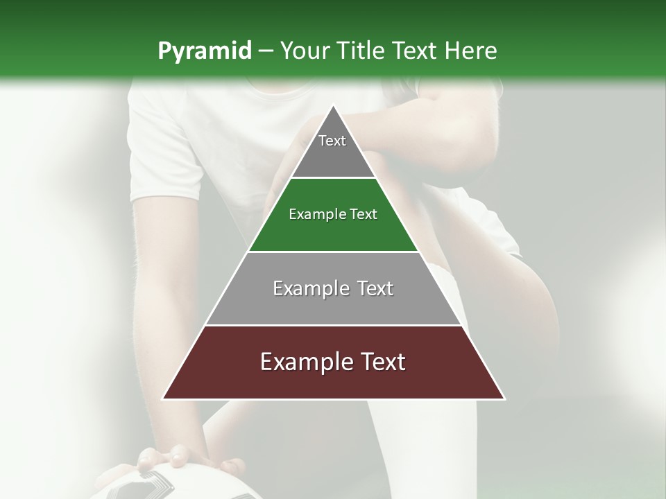 Soccer Woman PowerPoint Template