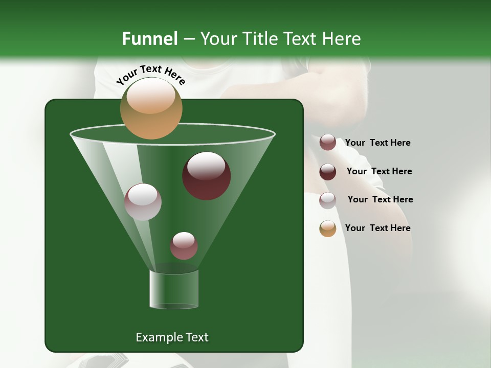 Soccer Woman PowerPoint Template