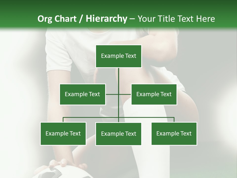 Soccer Woman PowerPoint Template