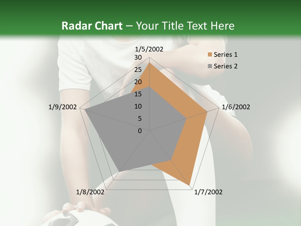 Soccer Woman PowerPoint Template
