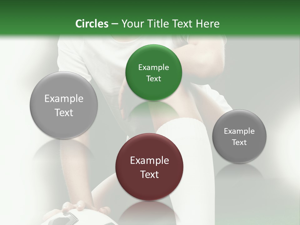 Soccer Woman PowerPoint Template