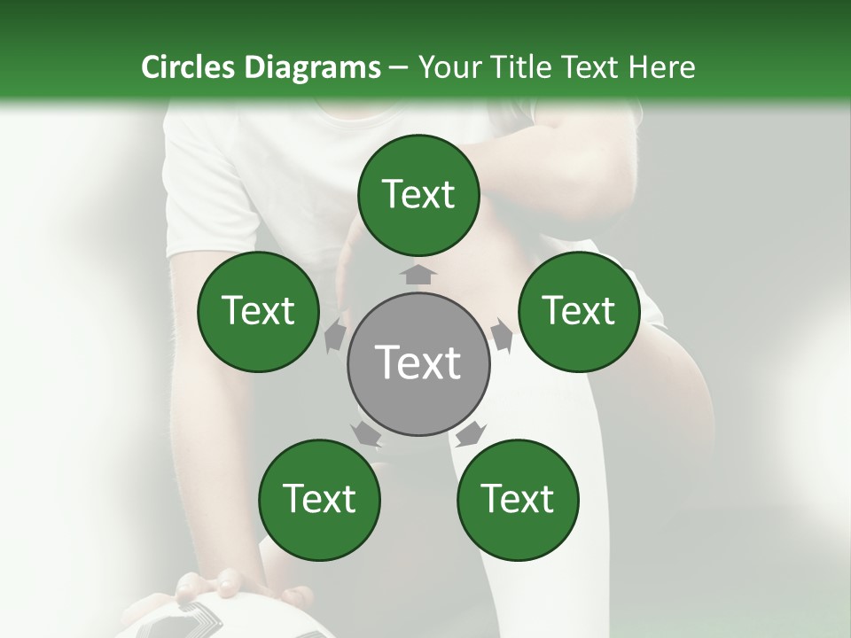 Soccer Woman PowerPoint Template