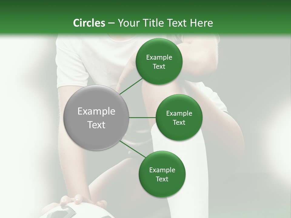 Soccer Woman PowerPoint Template