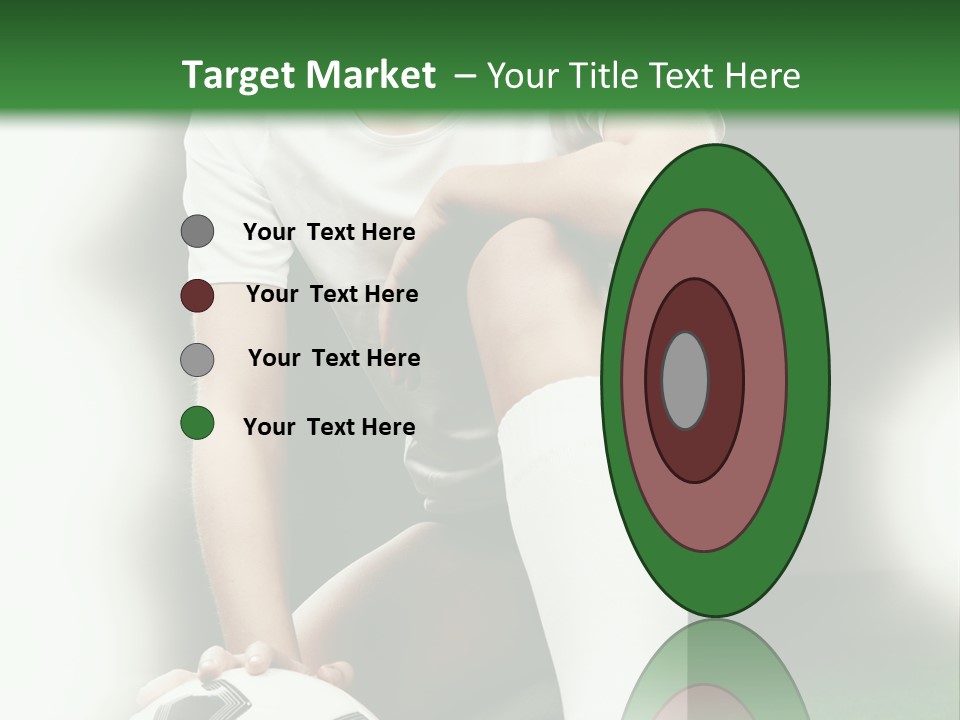 Soccer Woman PowerPoint Template